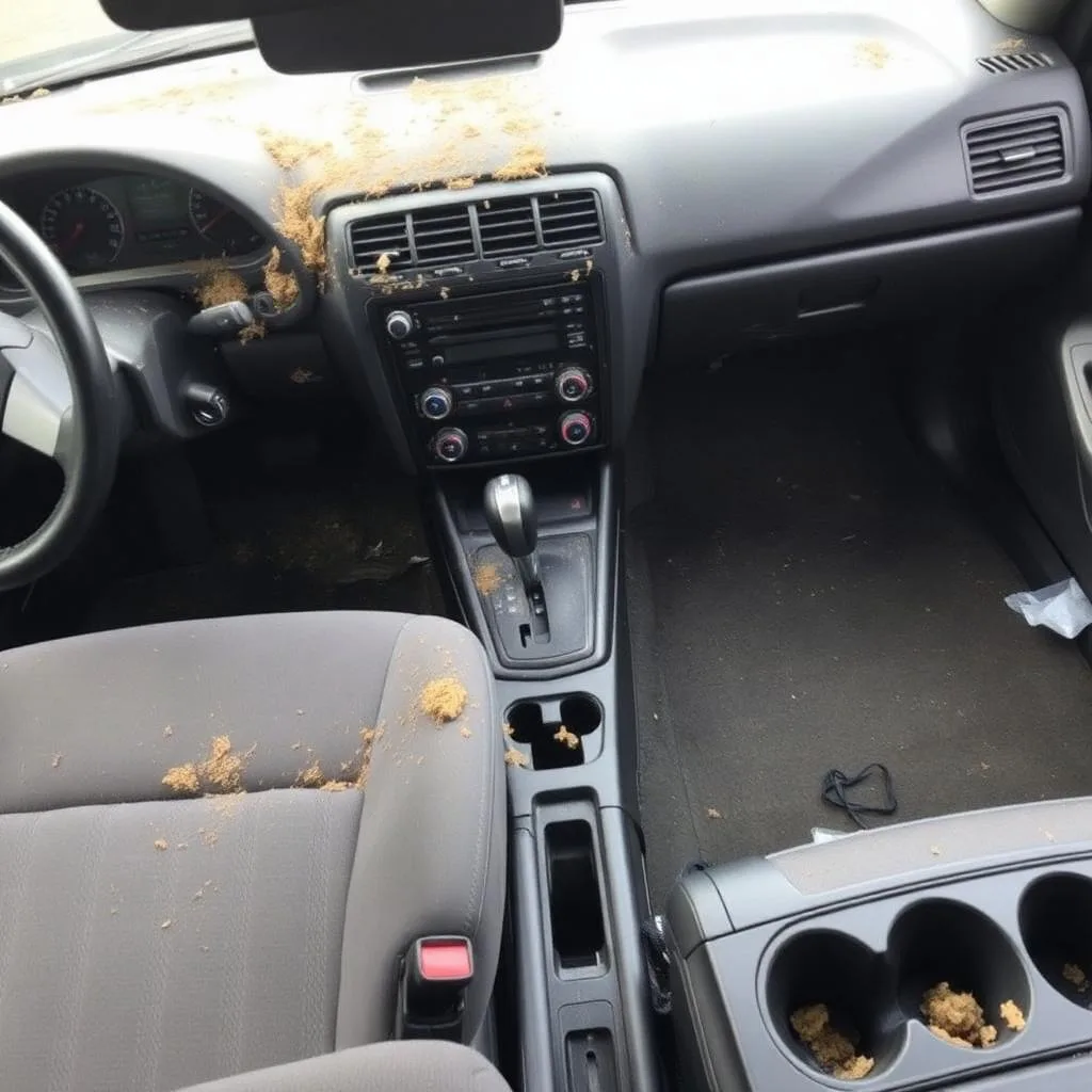 Interior full detail — before detailing